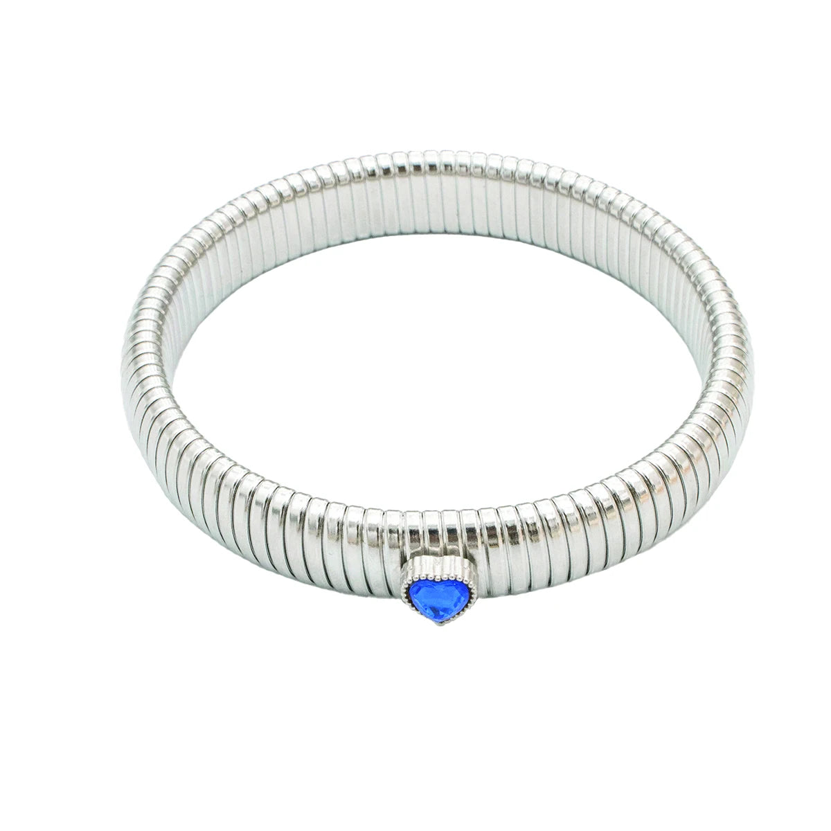 Wasserdichtes Edelstahl-Retro-Elastizitäts-Armband aus dickem Metall, poliert, 18 Karat vergoldet, Trend, Mode, Unisex, Schmuck für Männer und Frauen