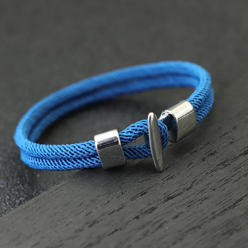 51Luckind Einfache Design Milan Seil Armband Handgemachte Männer Frauen Outdoor Survival Armband Für Camping Armband Gewinde Schmuck