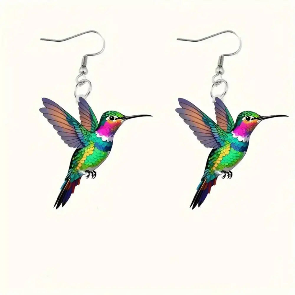 Kolibri Ohrringe für Frauen Mädchen elegante Quaste Charme baumeln Ohrring Modeschmuck Valentinstag Geburtstags geschenke