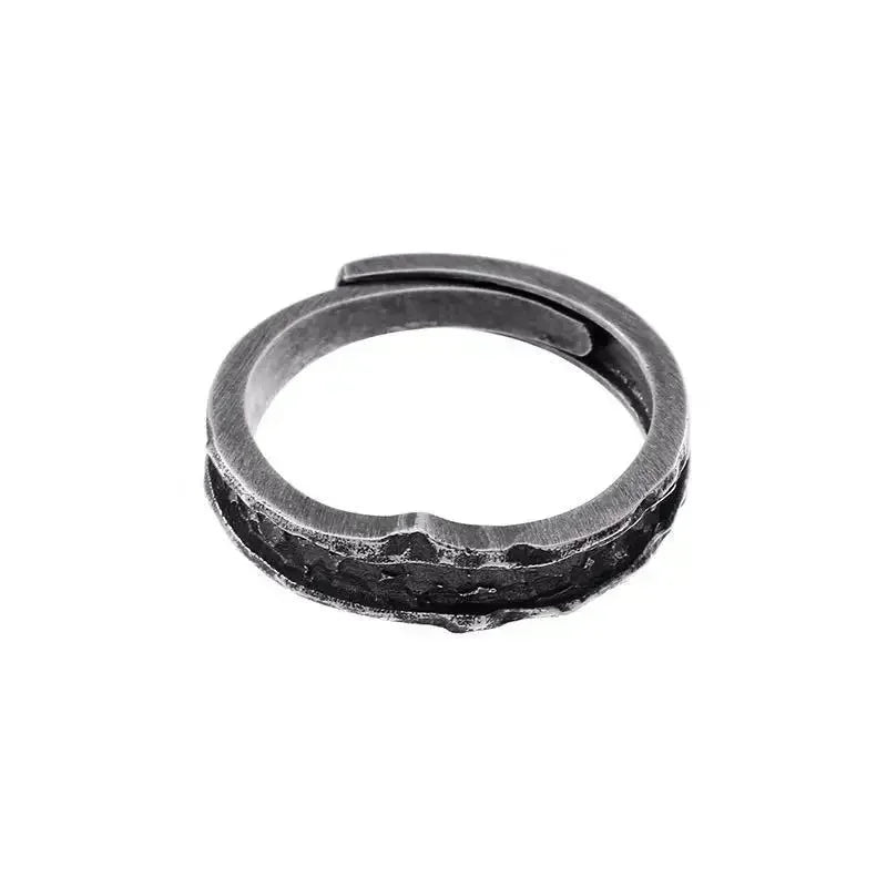 1 paar Neue Trendy Abyss Paar Ring Einfache Persönlichkeit Kalten Wind Ring Retro Alten Studenten Männer und Frauen Paar Ring Schmuck geschenk