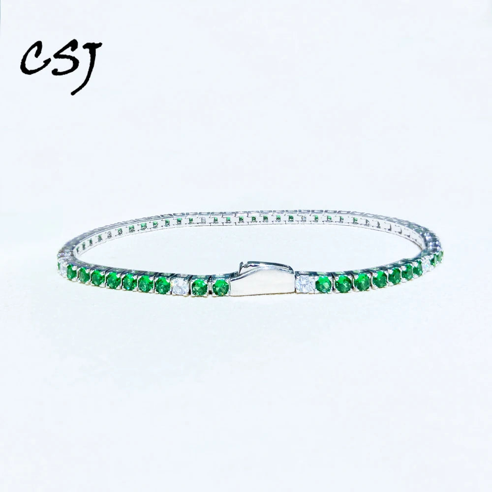 Trendiges Tennis-Armband aus 925er-Sterlingsilber, voller 5A-Zirkon, funkelnder Schmuck für Damen, Damen, Party, Geburtstag, Geschenk
