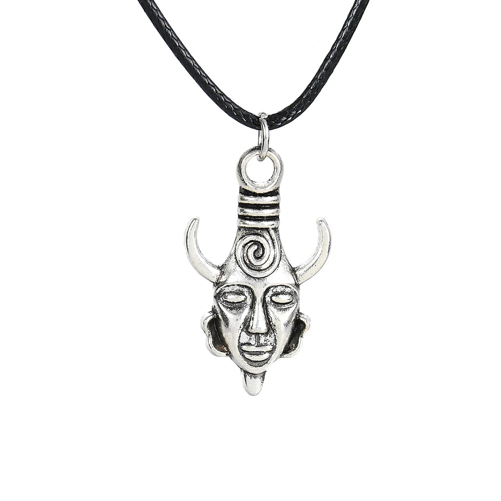 Film Supernatural Dean Leder Seil Kupfer Anhänger Halskette für Frauen Männer Winchester Jensen Schmuck Ackles Amulett Vintage
