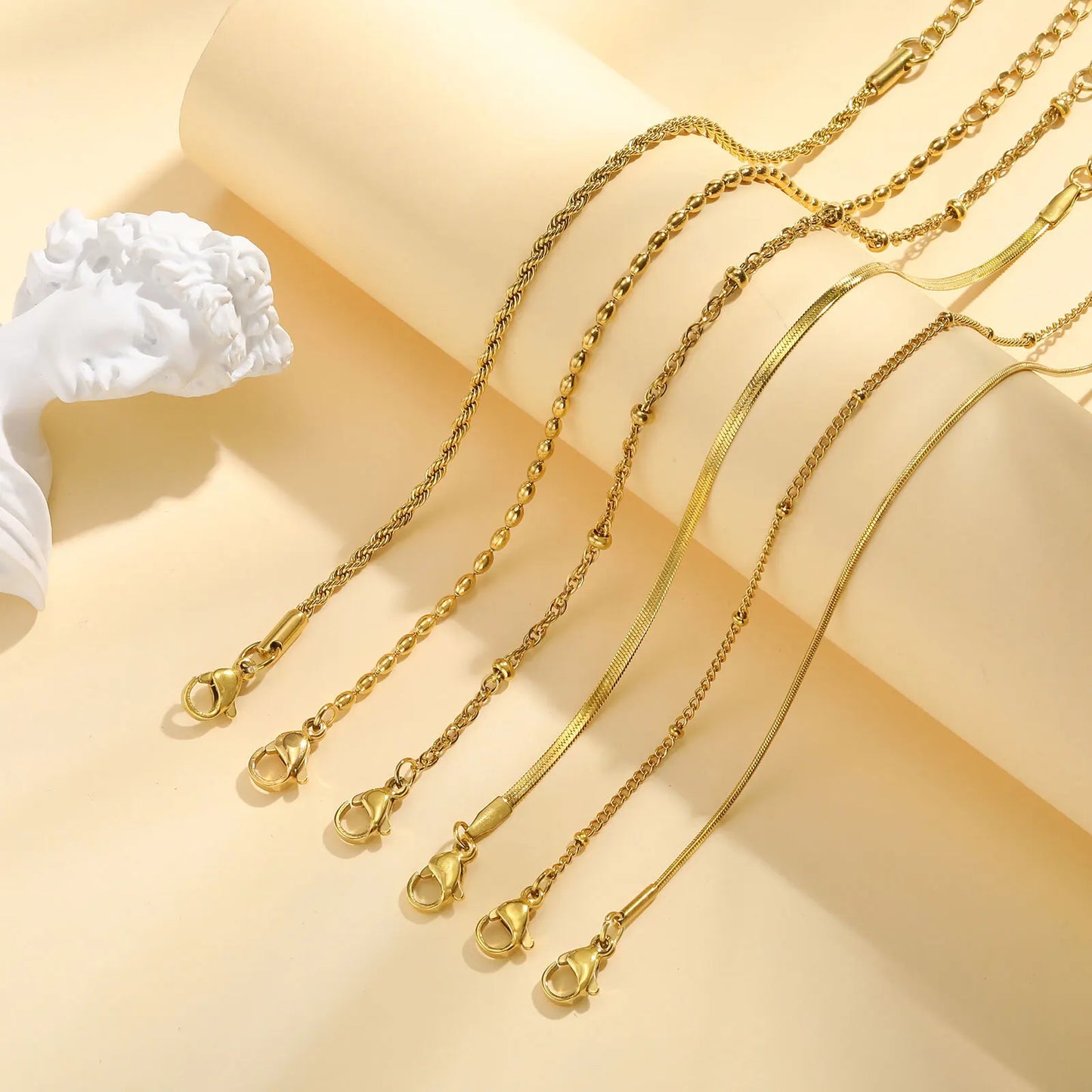 10 mm Stretch-Perlen-Armband für Damen, einfacher stapelbarer Schmuck