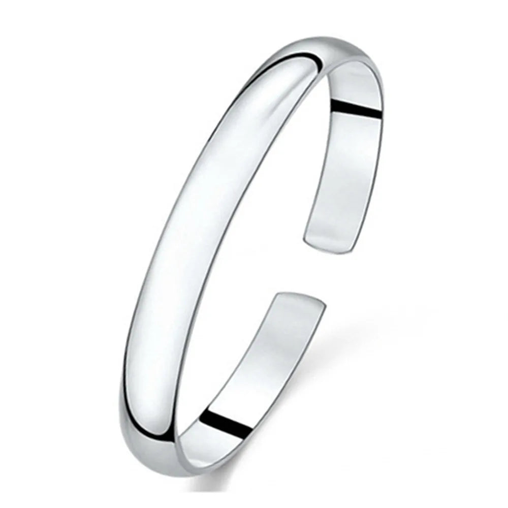Neue 925er Sterlingsilber, original romantische Gypsophila-Stern-Armreifen für Damen, Armbänder, Mode, Party, Hochzeit, Accessoires, Schmuck