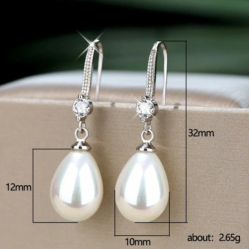 2-teilige trendige und elegante Perlen-Quastenohrringe für Damen, Outdoor-Reisen, Karneval, Party, Urlaubs-Ankleide-Geschenke – SMT034