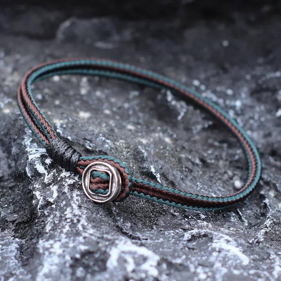 Böhmisches Ethno-Stil-Armband für Herren, handgefertigt, Klasse A, lässiges Schnurarmband, perfektes Geschenk für Ihn, Pulsera-Makramee-Armband, Herren