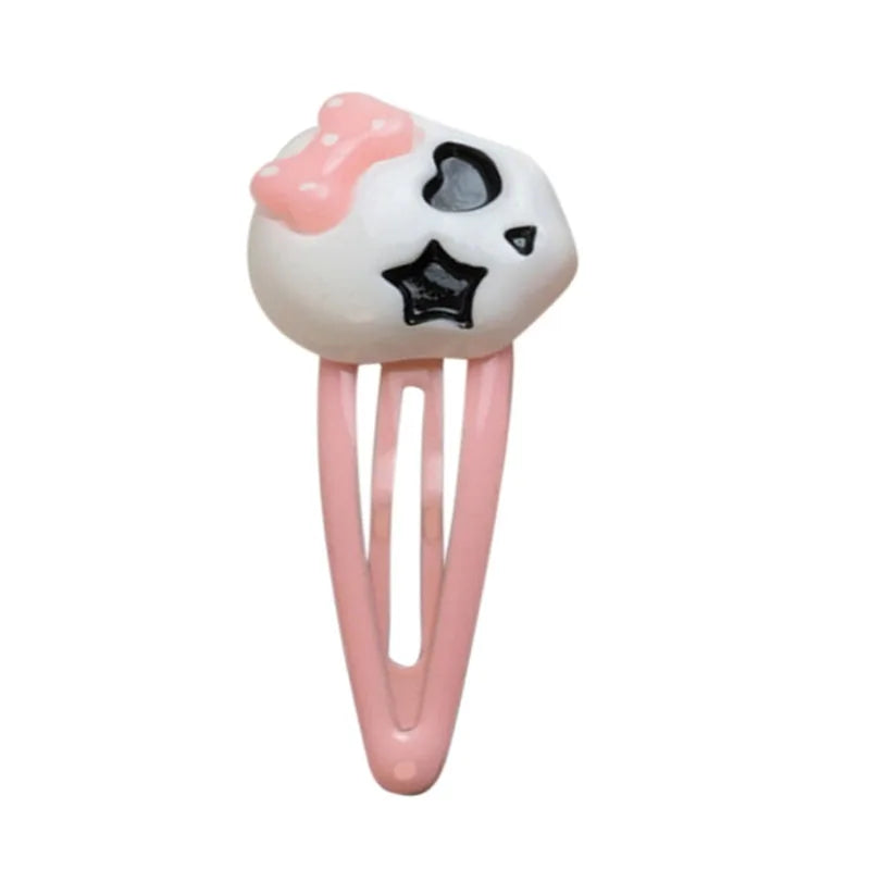 Schädel Haarnadel Schleifen Haars pangen Haarnadel Schädel Bobby Pin Schleifen Haars pange Bögen Haarnadel jk Haars pange jk Haarschmuck