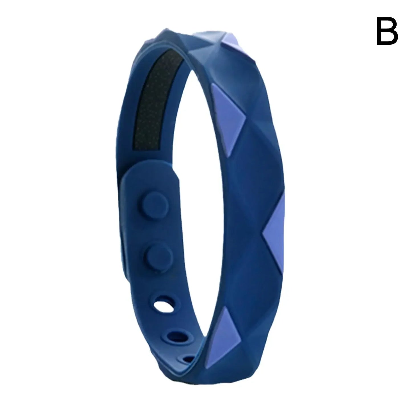 Antistatisches Sportarmband mit negativen Ionen, Ferninfrarot-Armband, magnetisches Ionen-Armband, Silikon-Balance, negatives Armband