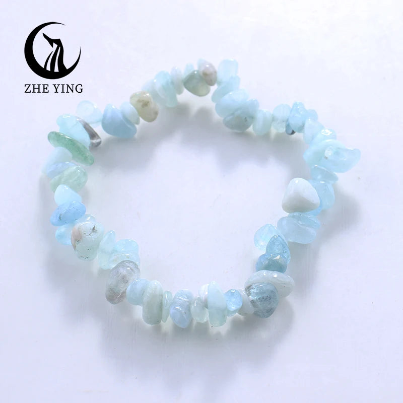 Zhe Ying Malachit-Stein-Perlen-Armband, 5–8 mm, kleiner natürlicher Edelstein, Stretch-Armband für Damen, modisch, günstiger Schmuck, Geschenk