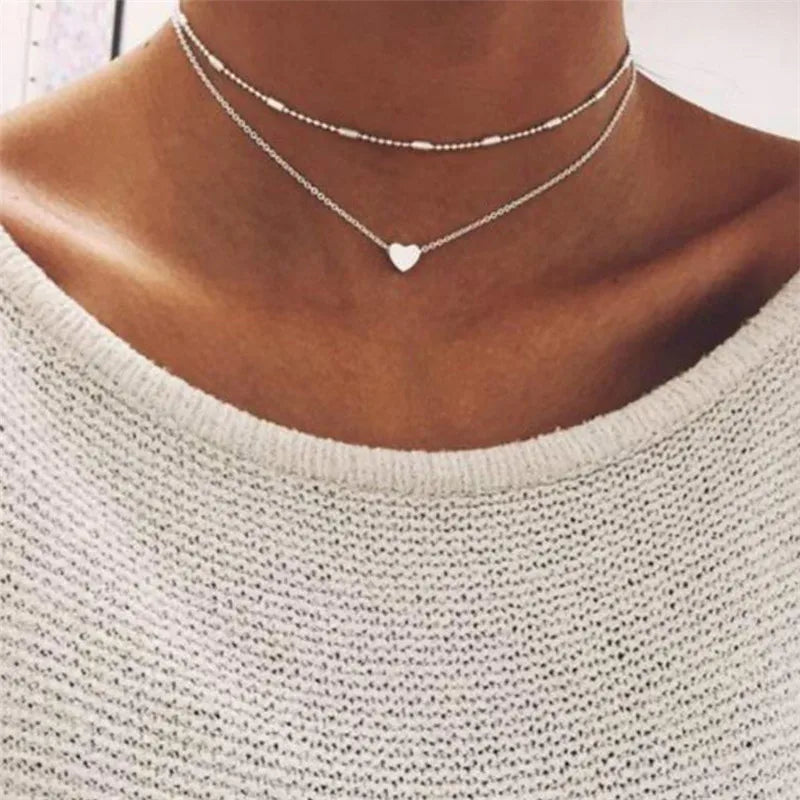 2024 neue Mode Punk Vintage Schlange Anhänger Halskette für Frauen Einfache Gold Farbe Ketten Charms Halsband Weiblichen schmuck Geschenk