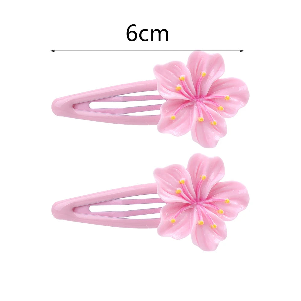 2/5 stücke Süße Super Unsterblich Rosa Mini Sakura Haar Clips Für Frauen Nette Reizende Koreanische Stil Haarnadel Täglichen Party haar Zubehör