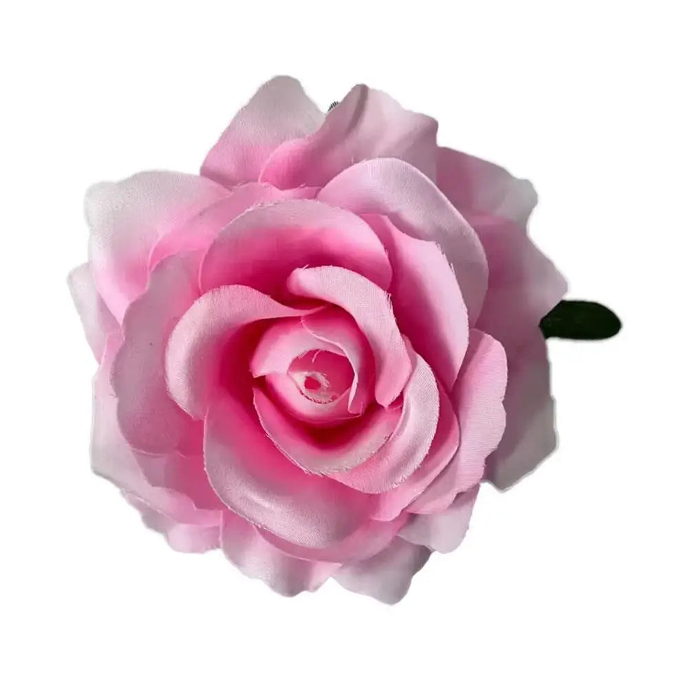 Flamenco Blumen Für Haar DIY Kopfschmuck Für Braut Beflockung Tuch Rote Rose Blume Haarnadel Haar Clip Party Haar Zubehör
