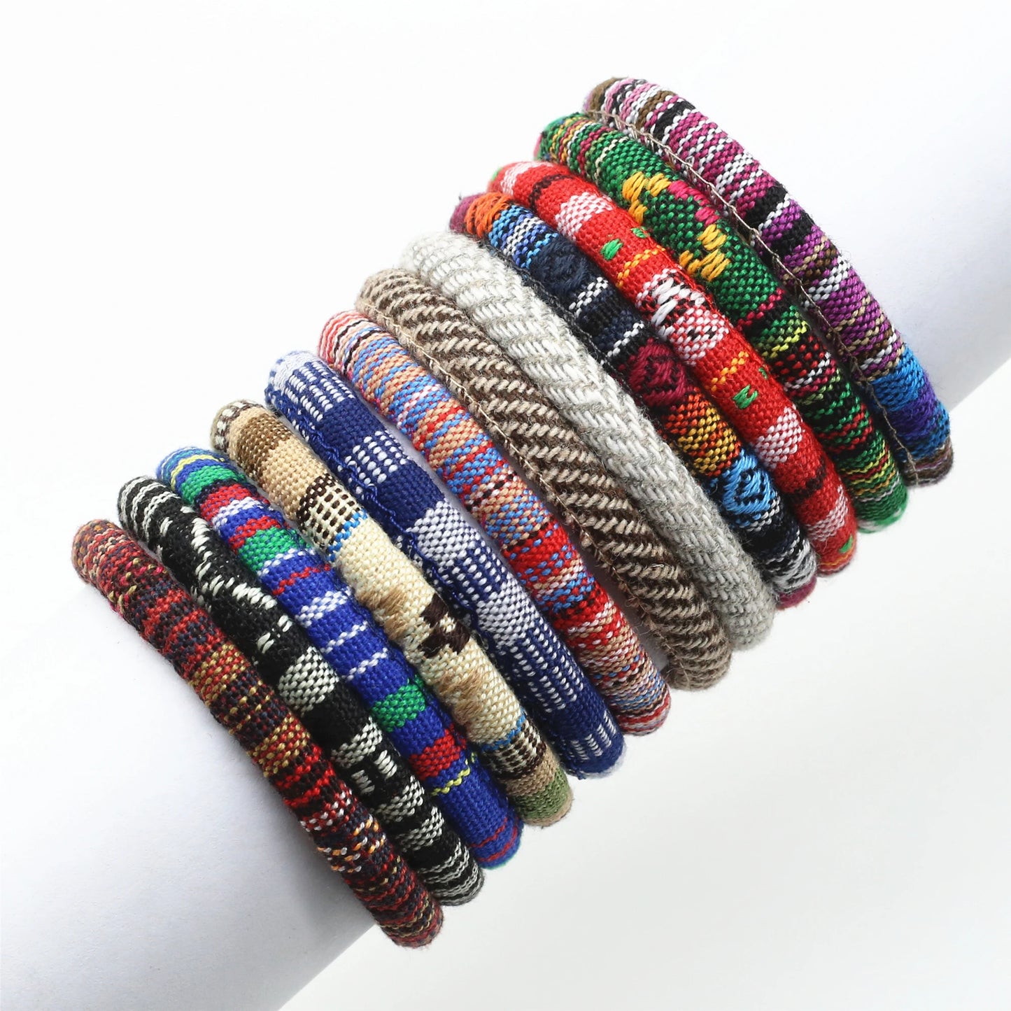 WestBull Mehrfarbige Vintage Ethnische Seil Gewebte Armbänder Für Frauen Männer Pulsera Männlich Femme Homme Geschenk Großhandel Schmuck