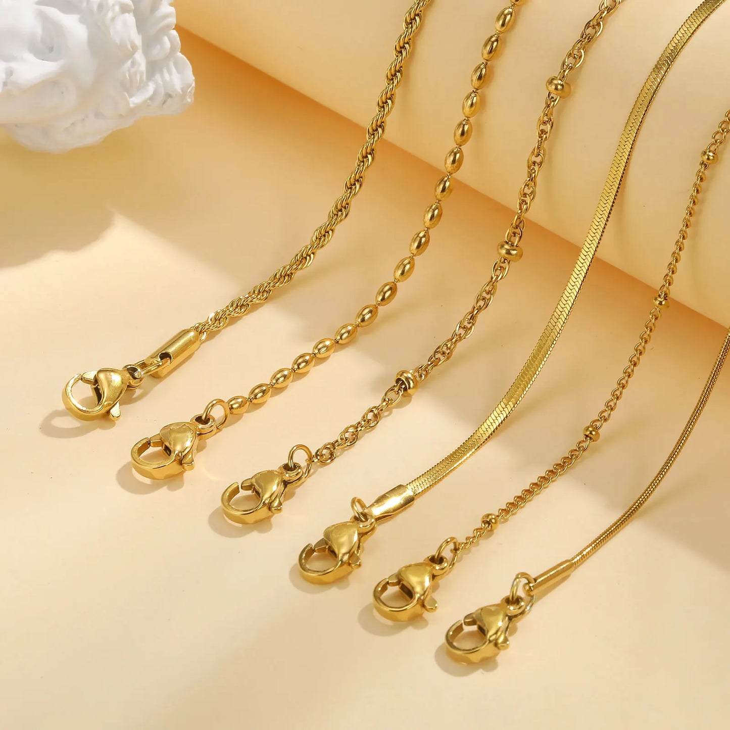 10 mm Stretch-Perlen-Armband für Damen, einfacher stapelbarer Schmuck