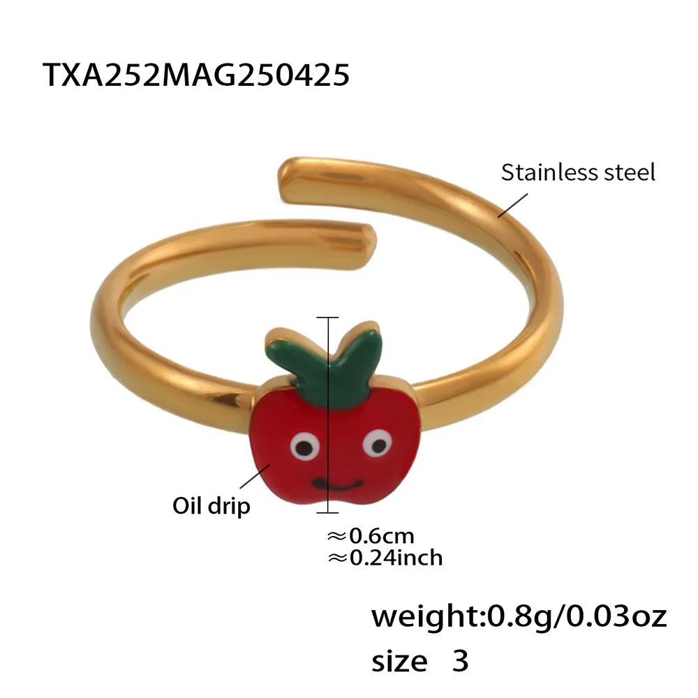 Liora Mode Emaille Bowknot Anhänger Simulierte Perle Halskette Armband Ring Ohrringe Für Mädchen Edelstahl Charme Schmuck Set