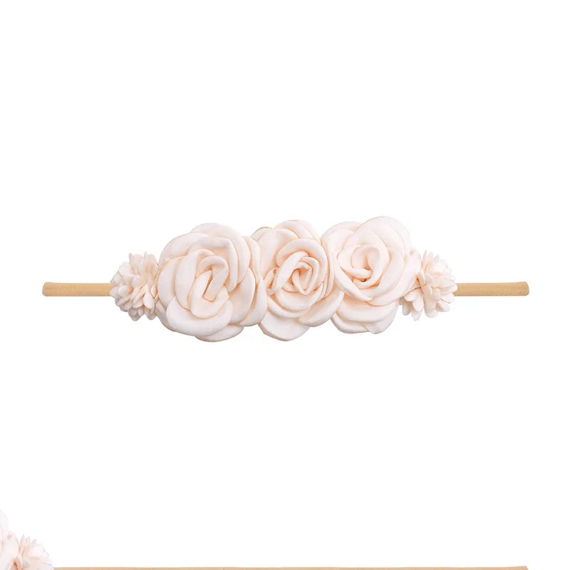 Baby Mädchen Stirnband Nettes Baby Elastisches Haarband Neugeborenen Kopf Blume Kleinkind Stirnband Kopfbedeckung Kinder Zubehör