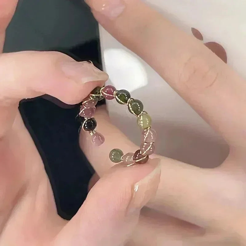 Punk Goldene Flüssigkeit Ringe Set Für Frauen Mode Unregelmäßige Welle Metall Knuckle Ringe Ästhetischen Egirl Gothic Schmuck Geburtstag Geschenke