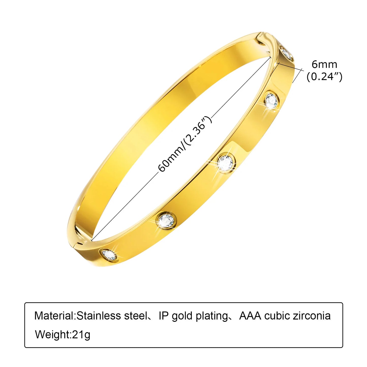 Vnox 2–8 mm Damen-Armbänder-Set, einfache gestapelte vergoldete Edelstahl-Perlen-Armbänder, glamouröse Liebesgeschenk-Manschettenarmbänder für Sie