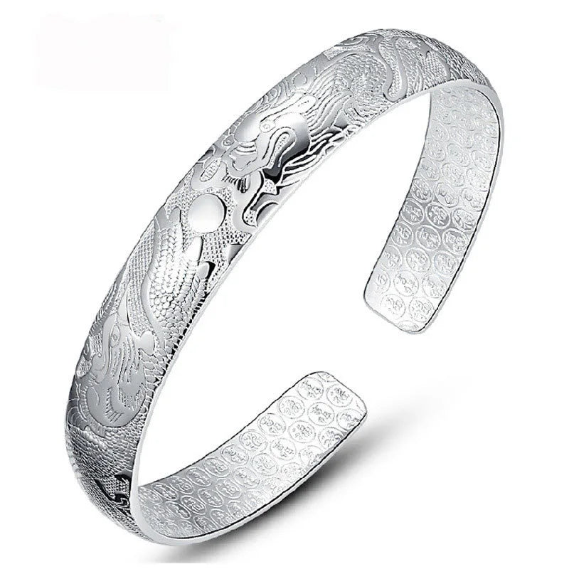 Mode 925 Sterling Silber Phoenix Armreifen Für Frauen Armband Luxus Schmuck Zubehör Großhandel Artikel GaaBou