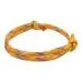 Rote buddhistische handgefertigte Zopfschnur-Armbänder, tibetisches gewebtes Seil-Armband, viel Glück, Amulett-Armband für Frauen und Mädchen, 2025,