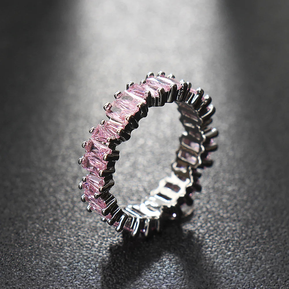 EMMAYA Luxus-Ehering für Damen mit AAA-Cz-Motiv, modischer Party-Schmuck, Charme, neu eingetroffen