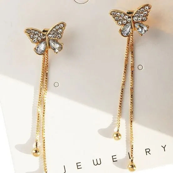 Einfache Geometrische Platz Tropfen Ohrring Für Frauen Koreanische Mode Gold-farbe Linie Lange Quaste Baumeln Ohrringe Partei Schmuck Geschenk