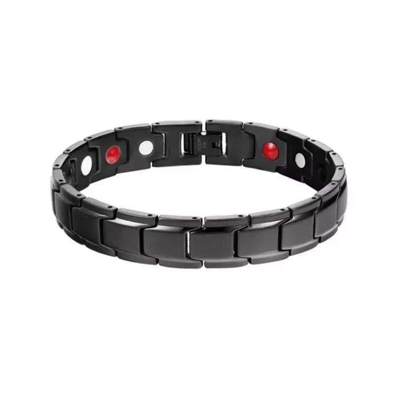 Trendy Stilvolle Männer Kraft Therapie Armband Einstellbare Gesundheit Schlaf Bessere Energie Bio Magnetische Armbänder Armreifen für Männliche Geschenk