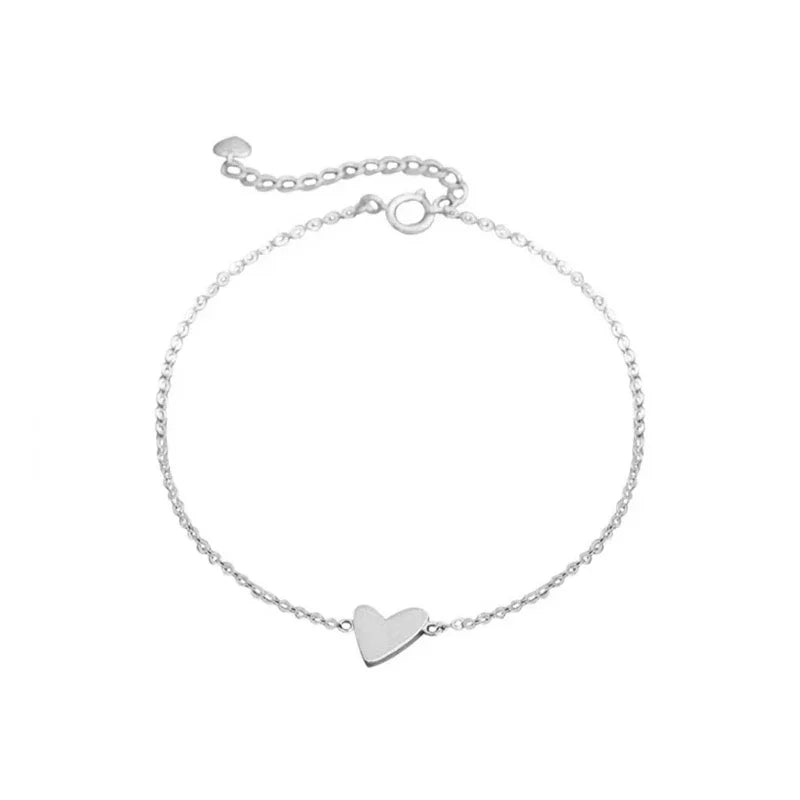 Softpig echte 925 Sterling Silber minimalist ischen 14 Karat Gold Herz Charm Armbänder für Frauen niedlichen feinen Schmuck leichte Luxus-Accessoires