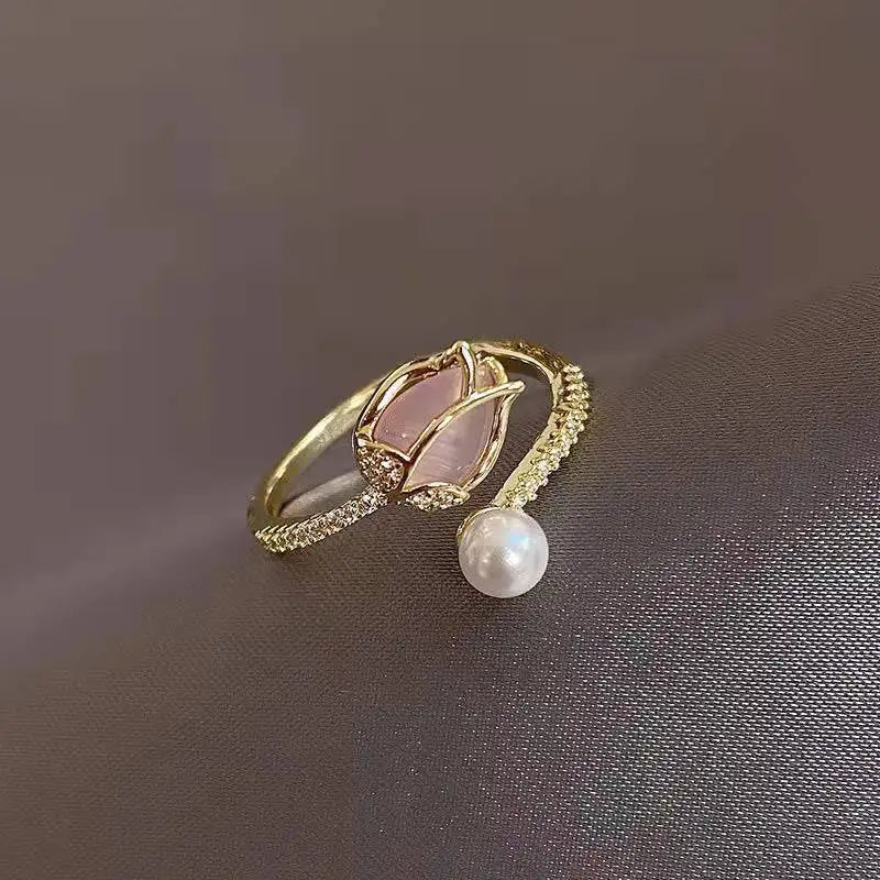 Romantische schöne weiße Schleife Ringe weibliche Mädchen exquisite Schmuck Ring mit glänzender Fliege Zirkon für Party Dating Liebhaber Geschenke