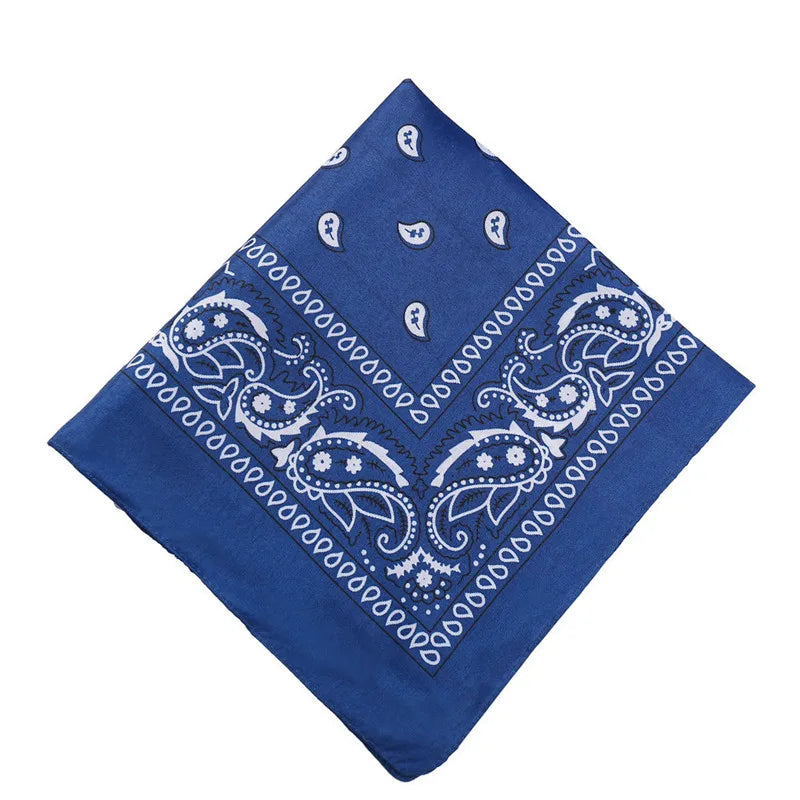 Hip Hop Frauen Bandana Schal Mädchen Kinder Punk Quadratische Bandanas Kopfbedeckung Mode Böhmischen Kopf Schal Stirnbänder Haar Zubehör 2024