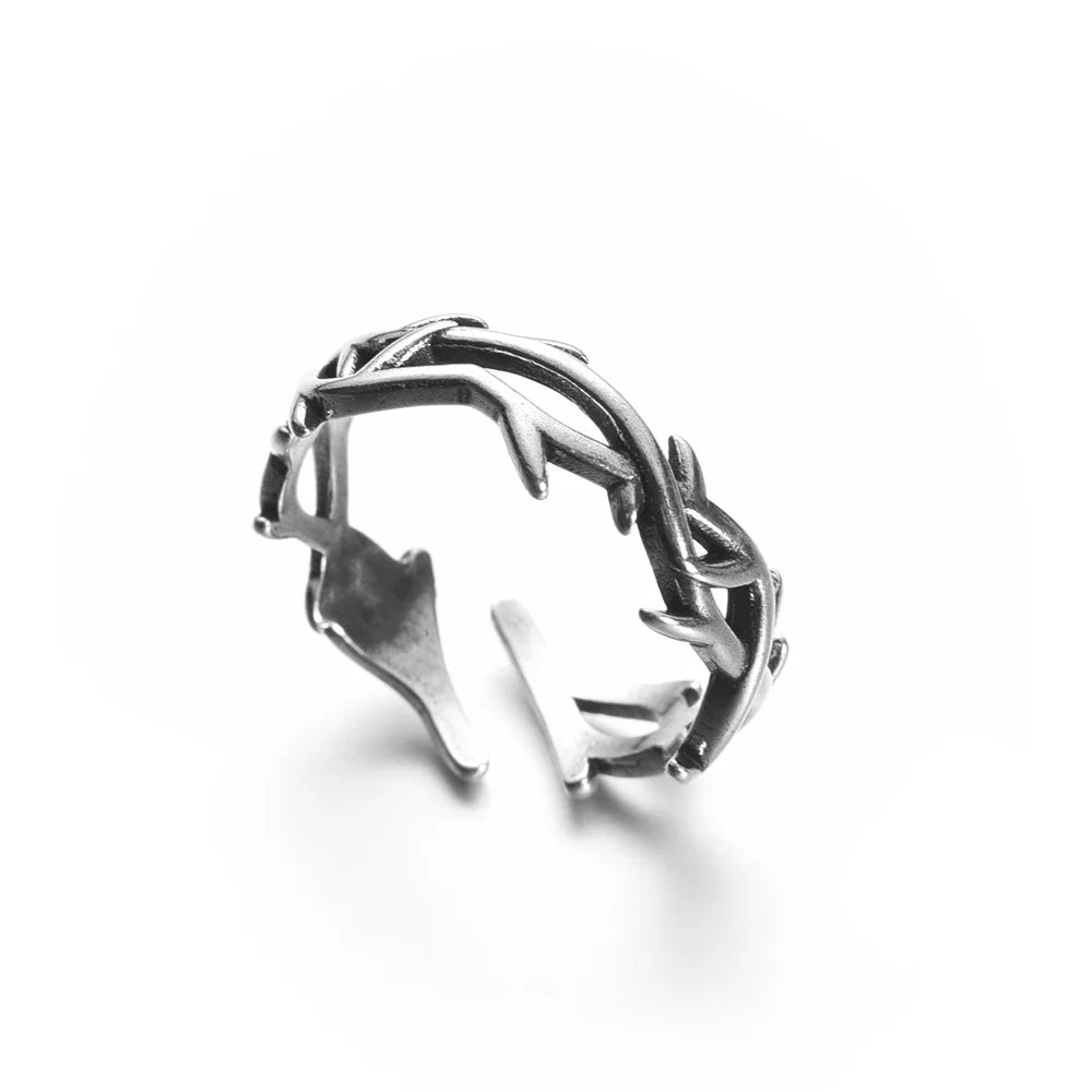 Mode Unregelmäßige Dornen Ringe Für Paar Retro Hip-hop Persönlichkeit Einstellbare Finger Ring für Männer Frauen Liebhaber Schmuck Geschenke