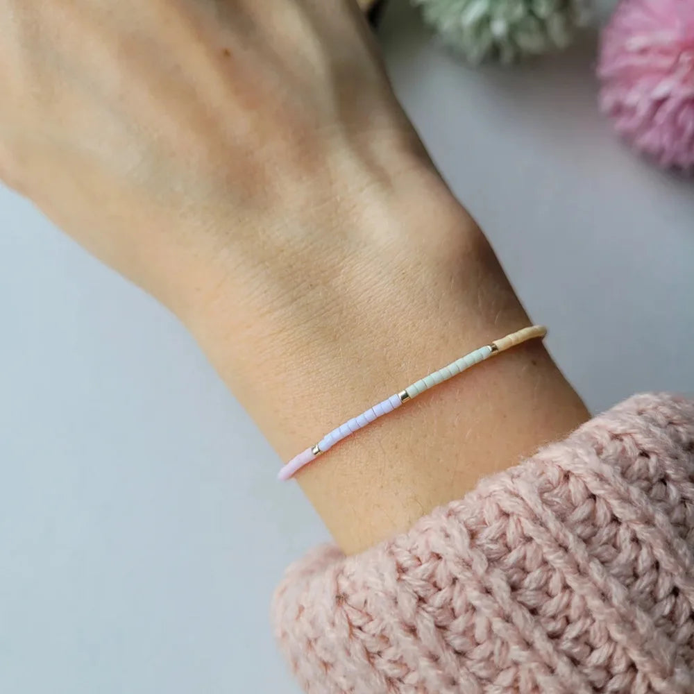 KKBEAD Miyuki-Armbänder, zierliches Herbst- und Winter-Armband für Frauen, Freund, Geschenk, Schmuck, Pulseras Mujer