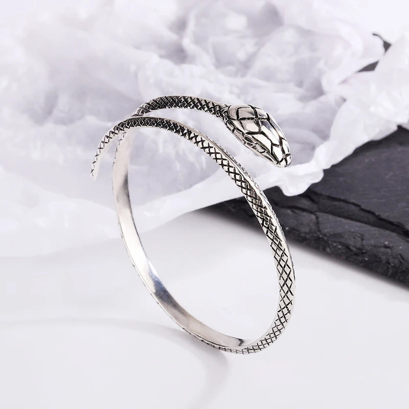 Sole Memory Thai Silver Snake Coole Persönlichkeit 925er Sterlingsilber Weibliche größenverstellbare Armbänder BR334