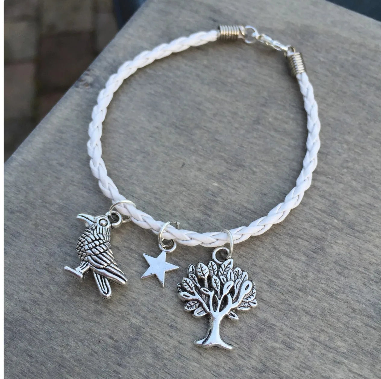 Mehrschichtige seil gewickelt Baum des Lebens Böhmischen Armband