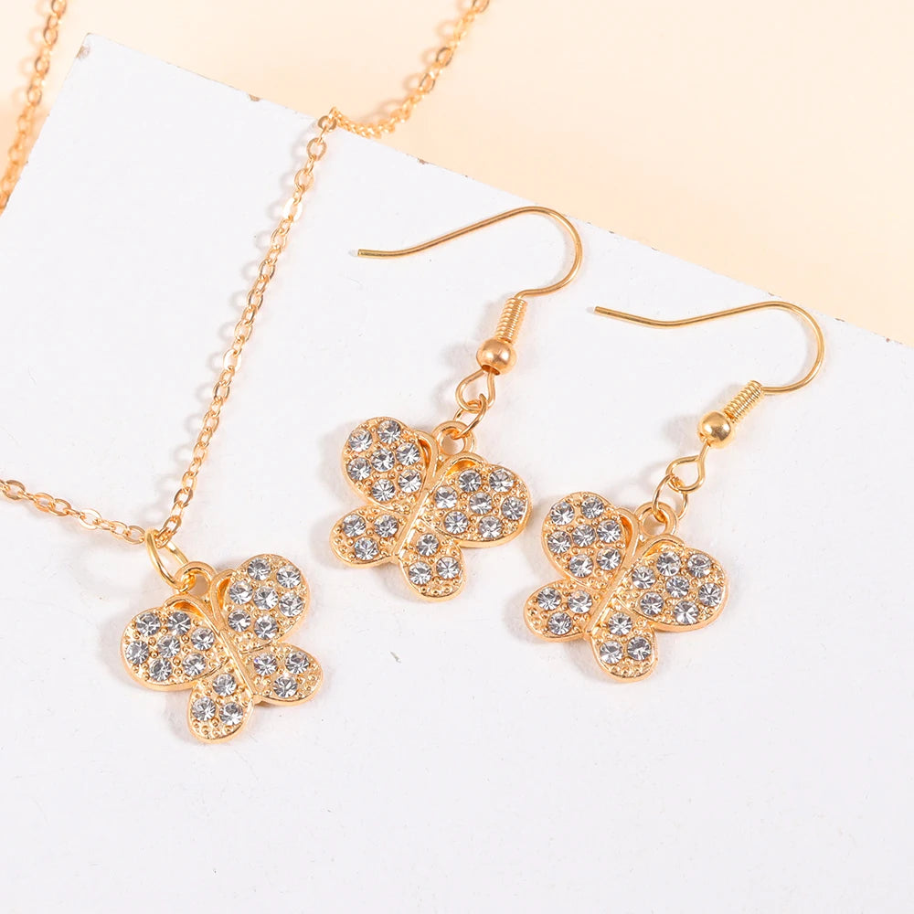 Neue Mode Gold/Silber Farbe Schmuck Set exquisite Schlange Tier Halskette & Ohrring elegante Frauen Schmuck Party Geschenke