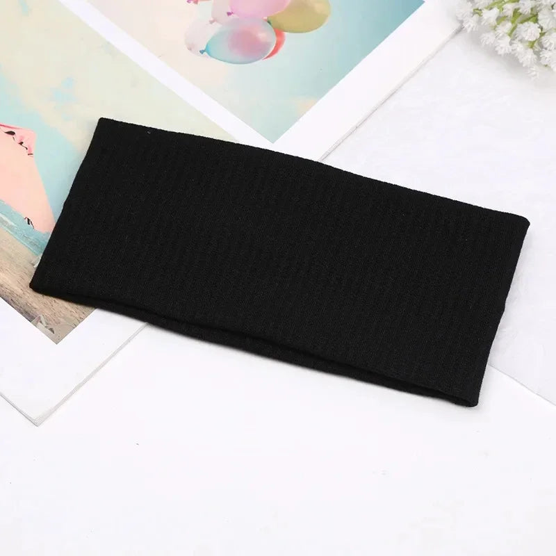 Sport Radfahren Gesicht Waschen Haarbänder Weiche Koreanische Baumwolle Gestrickte Stirnband Für Frauen Mädchen Bandanas Mode Haar Zubehör