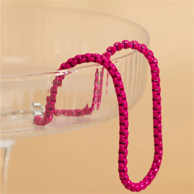 Bunte verstellbare Metallkette Fußkettchen Armband für Frauen Sommer Strand dünne Kette Knöchel Barfuß Y2K weiblicher Fußschmuck