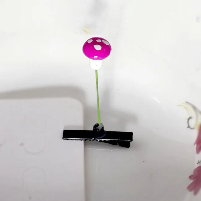 10/5 stücke Sprießen Gras Haar Clip Anlage Sojasprossen Clip Haar Mode Nette Pilze Haarnadel Frauen Haar Anlage Zubehör