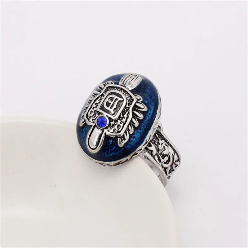 ZRM Fashion The Vampire Diaries Ringe Elena Gilbert Daylight Ringe Vintage Ring Mode Filme Schmuck Cosplay Geschenke