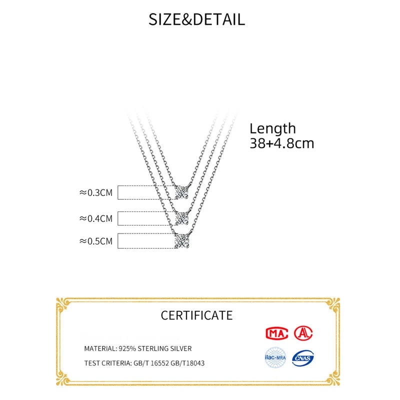 La Monada 38 + 4,8 cm Silber Halskette Für Frauen Feine Silber 925 Schmuck Mode Hals Minimalistischen Anhänger 925 silber Ketten Frau