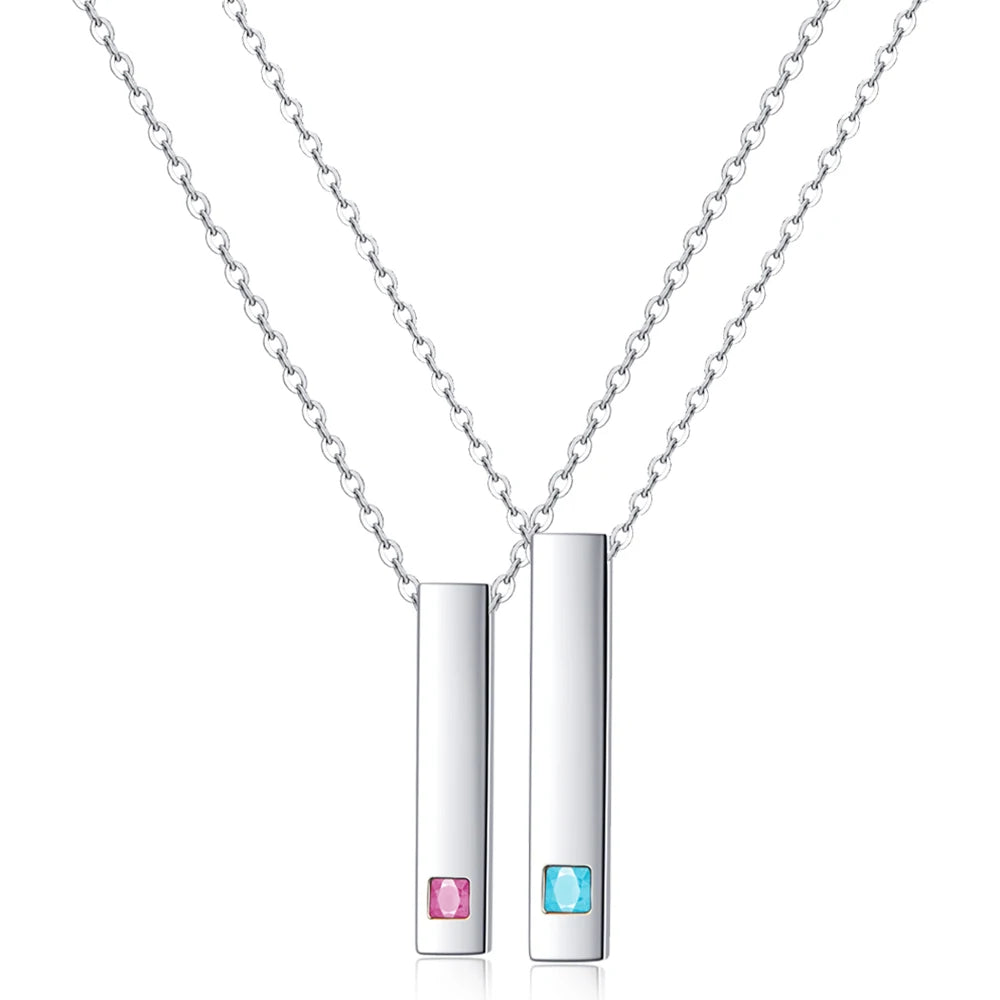 Paar Halsketten Charm Anhänger Halskette Schmuck Frauen Männer Liebhaber Paare Schmuck Geschenk Zubehör Schlüsselbein Kette Anhänger