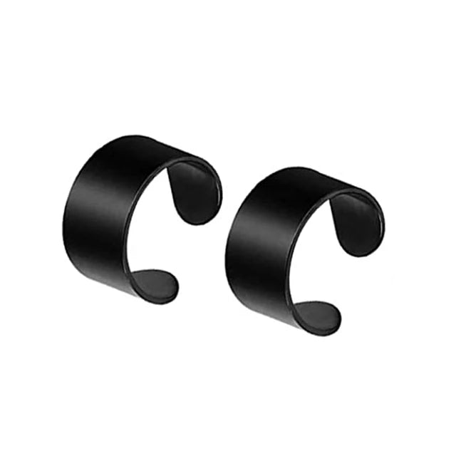1 Stücke/15 Stücke Edelstahl Ohrstulpe Helix Knorpel Clip On Wrap Ohrringe Gefälschter Nasenring Nicht-Piercing Einstellbar Männer Frauen