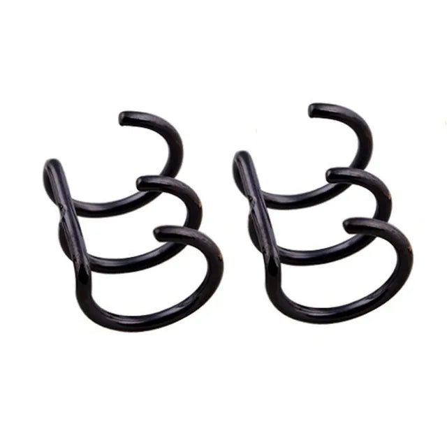 1 Stücke/15 Stücke Edelstahl Ohrstulpe Helix Knorpel Clip On Wrap Ohrringe Gefälschter Nasenring Nicht-Piercing Einstellbar Männer Frauen