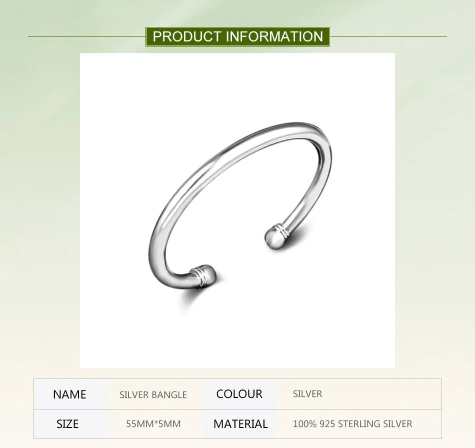 Zdadan Sterling Silber einfache Doppel perlen offene Manschette Armband & Armreif für Frauen Hochzeits schmuck Party Geschenke