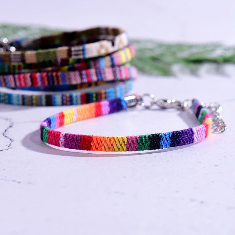 2 Teile/los Böhmische Fußkettchen für Männer und Frauen Handgemachte Seil Freundschaft Strand Barfuß Armband auf der Bein Kette Boho Fuß Schmuck