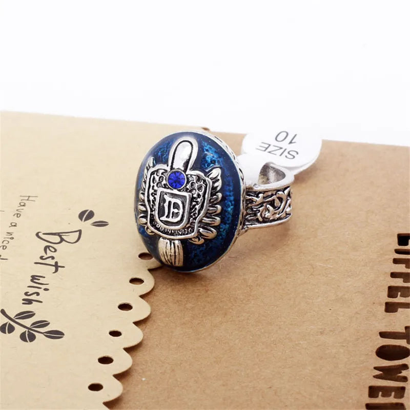 ZRM Fashion The Vampire Diaries Ringe Elena Gilbert Daylight Ringe Vintage Ring Mode Filme Schmuck Cosplay Geschenke