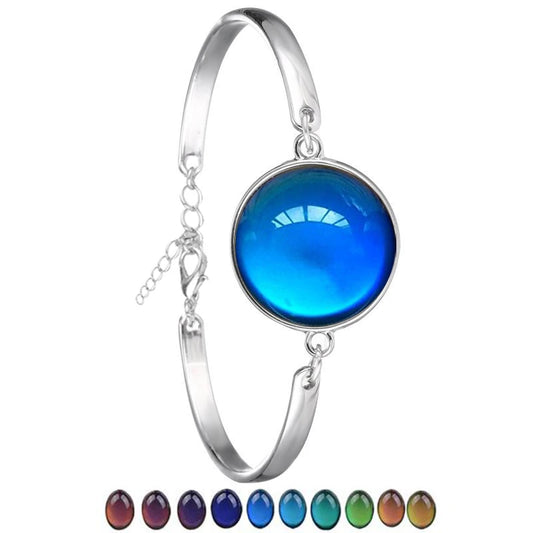 Mode Temperatur Farbe Ändern Stimmung Armband Heißer Verkauf Schmuck Smart Verfärben Armreifen Beste Geschenk Für Freunde Schmuck