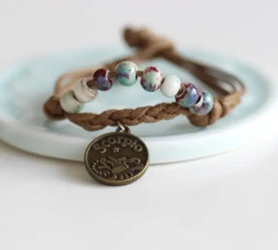 Konstellationen Keramik hand made DIY Armbänder Artware Retro für frau mädchen geschenk Mode Schmuck #1442