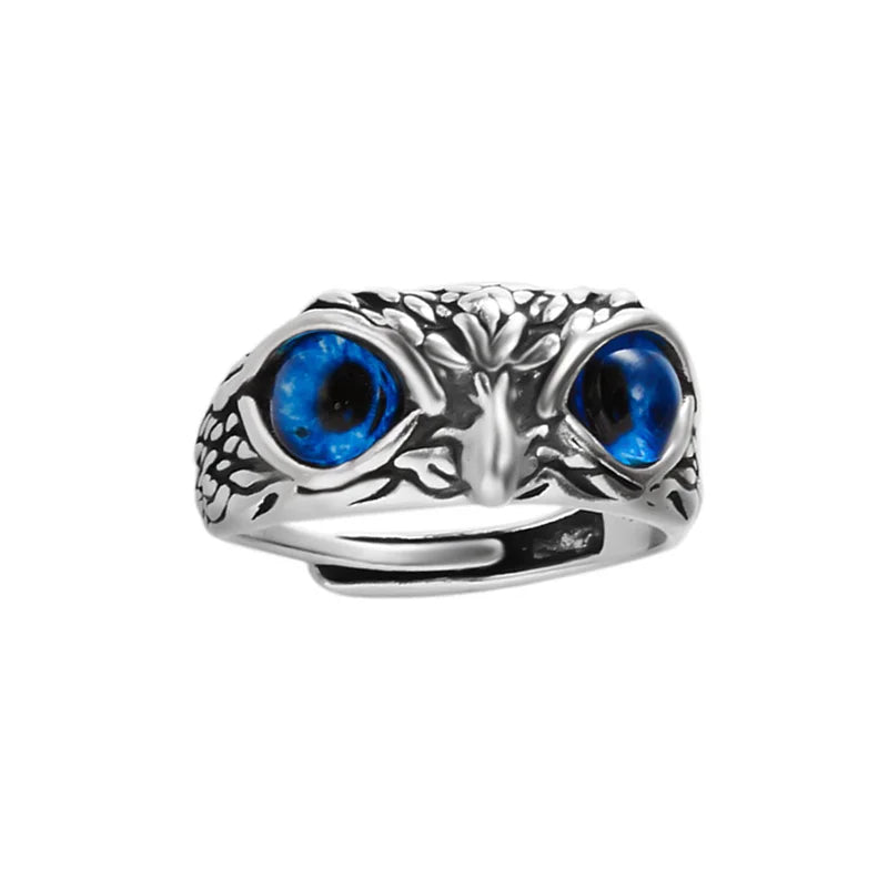 Öffnung Einstellbare Ring Legierung Zweig Eule Ring Mode Schmuck Weibliche Hochzeit Schmuck Ring Frauen Mann Ringe Beste Geschenk