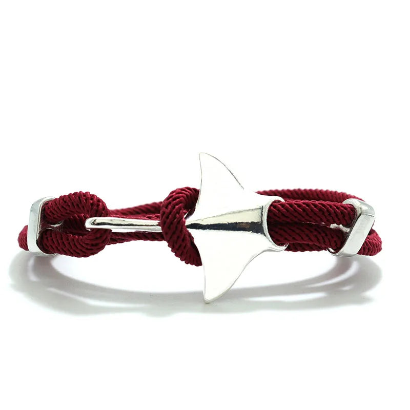 Bohemian Manta Rays Armband Trendy Marine Leben Handgemachte Wrap Braslet Männer Frauen Mulrilayer Seil Braclet Tier Schmuck Armband